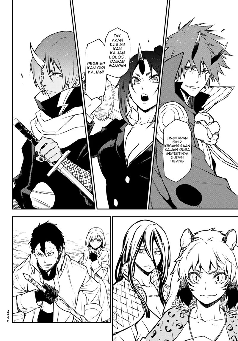 Tensei Shitara Slime Datta Ken Chapter 96 Bahasa Indonesia