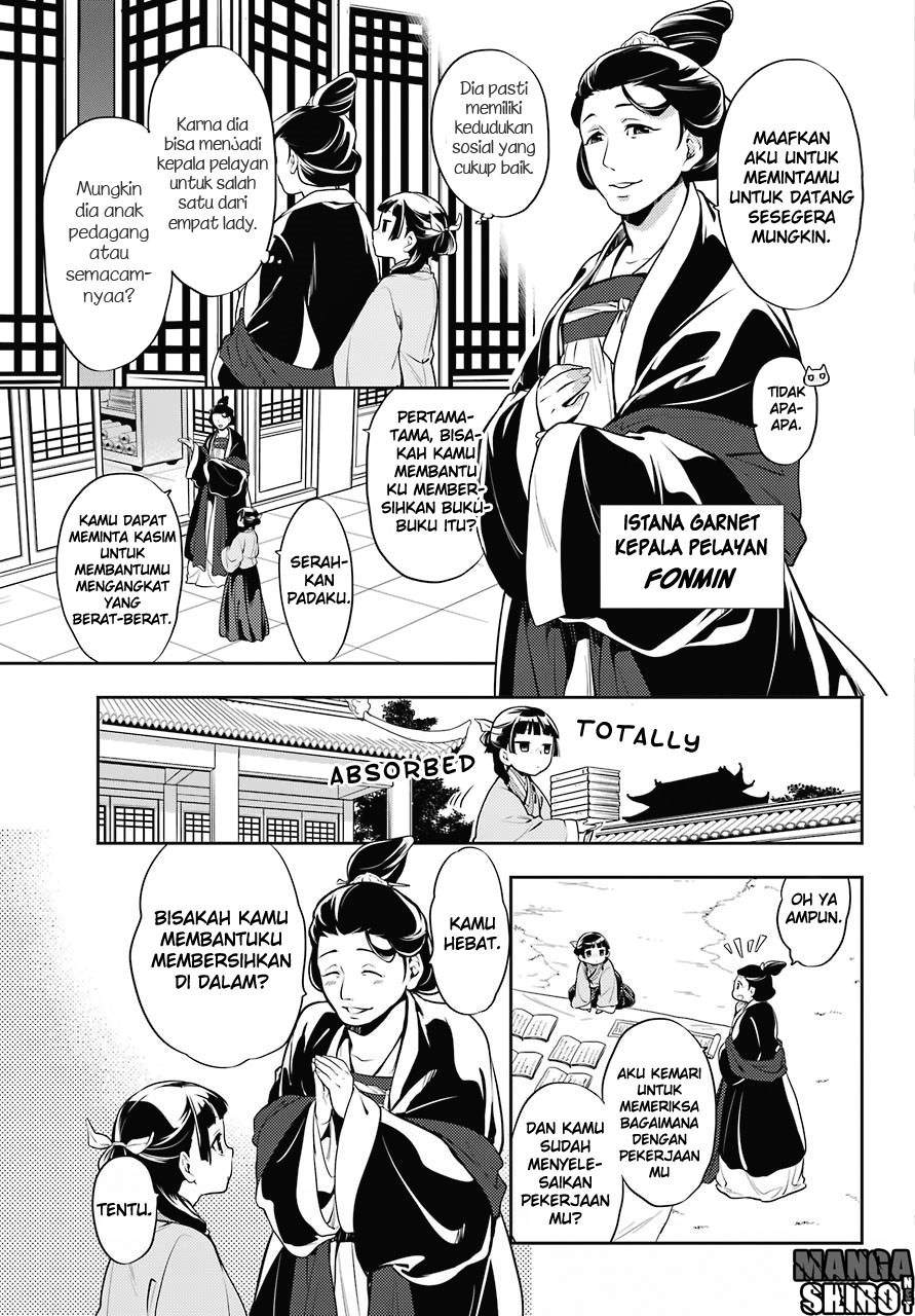 Kusuriya no Hitorigoto Chapter 16 Bahasa Indonesia