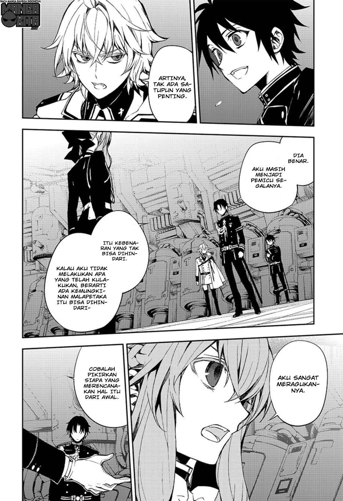 Owari no Seraph Chapter 58 Bahasa Indonesia