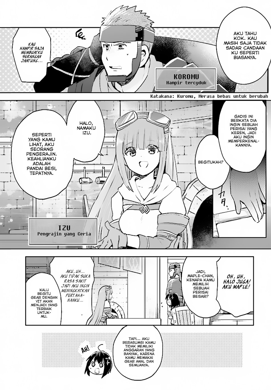 Itai no wa Iya nanode Bougyo-Ryoku ni Kyokufuri Shitai to Omoimasu Chapter 02 Bahasa Indonesia