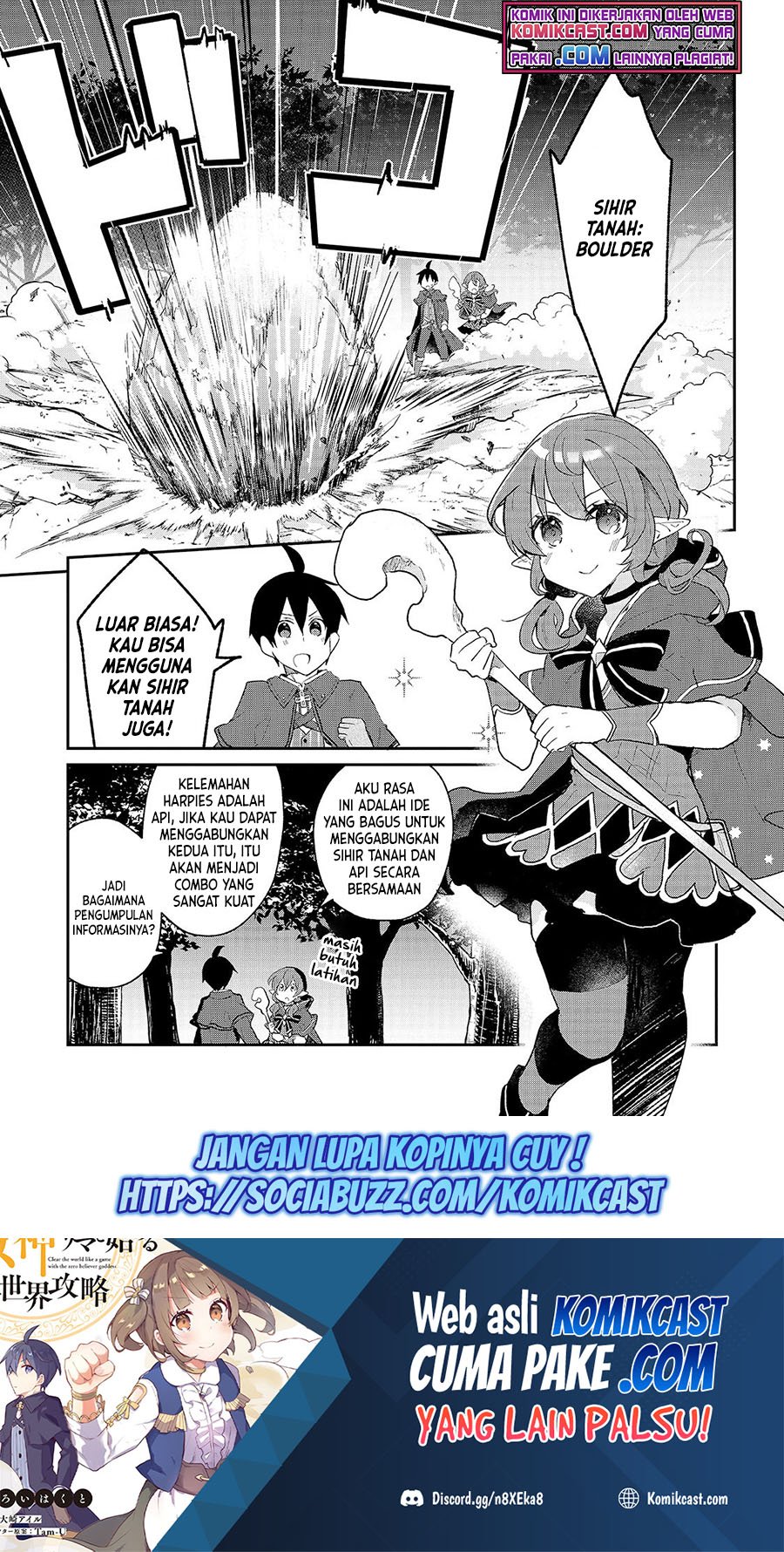 Shinja Zero no Megami-sama to Hajimeru Isekai Kouryaku Chapter 19 Bahasa Indonesia