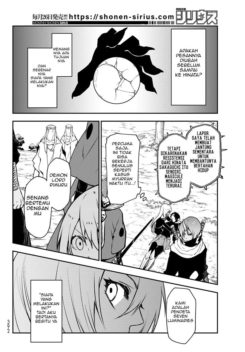 Tensei Shitara Slime Datta Ken Chapter 96 Bahasa Indonesia