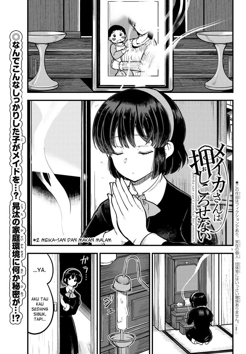 Meika-san Can’t Conceal Her Emotions Chapter 02 Bahasa Indonesia