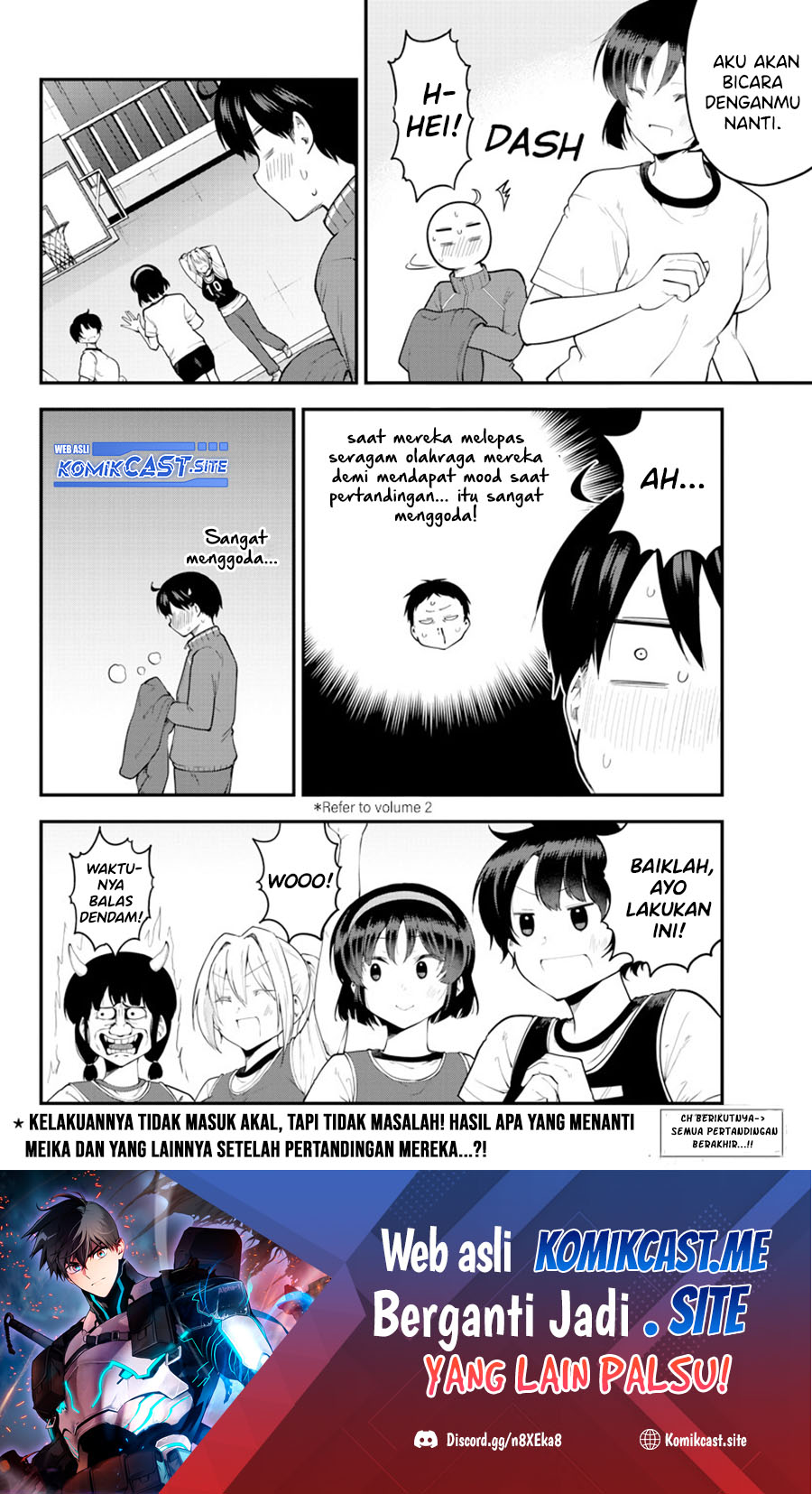 Meika-san Can’t Conceal Her Emotions Chapter 113 Bahasa Indonesia