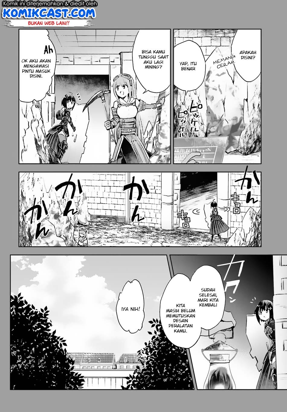 Itai no wa Iya nanode Bougyo-Ryoku ni Kyokufuri Shitai to Omoimasu Chapter 08 Bahasa Indonesia