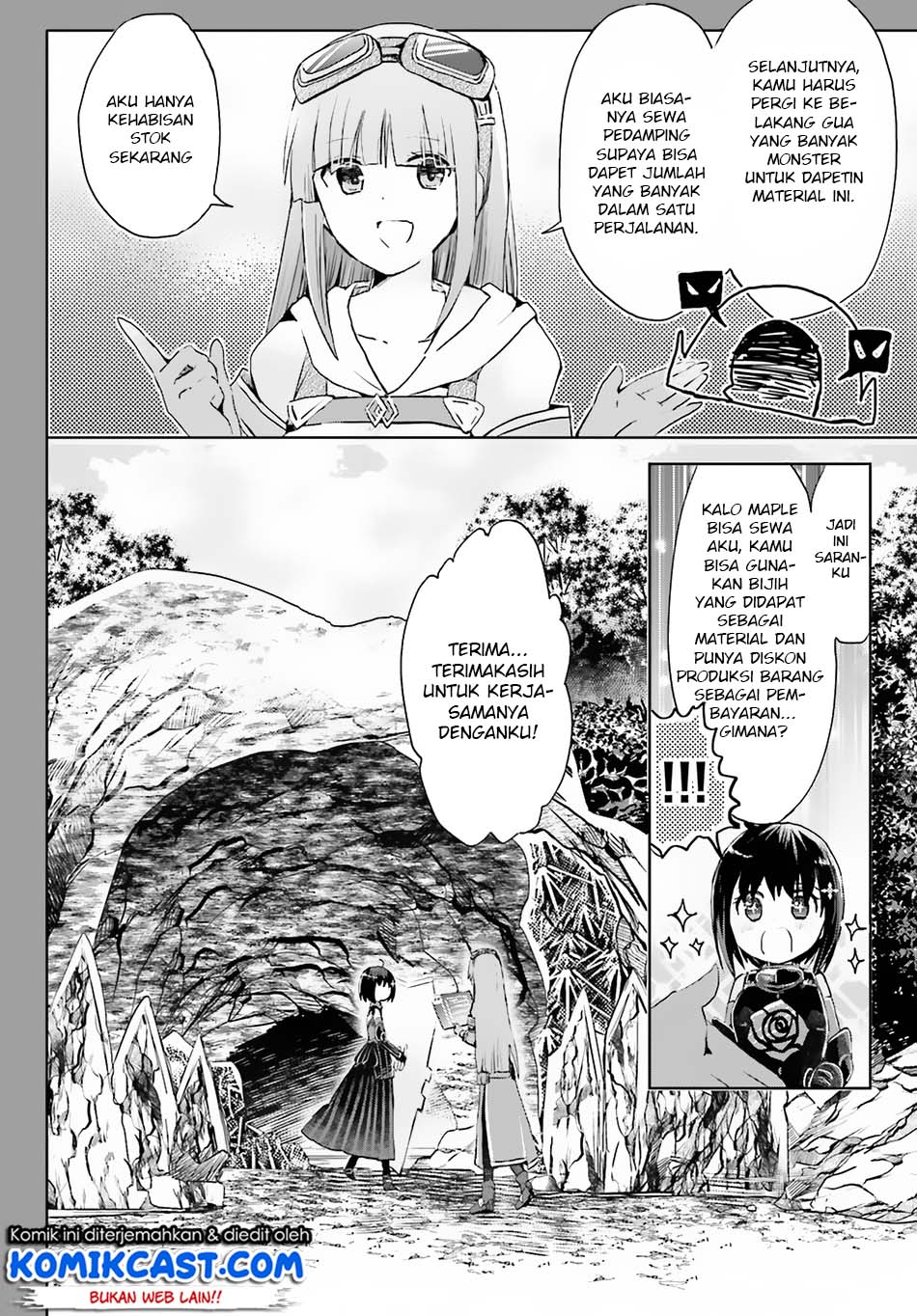 Itai no wa Iya nanode Bougyo-Ryoku ni Kyokufuri Shitai to Omoimasu Chapter 08 Bahasa Indonesia