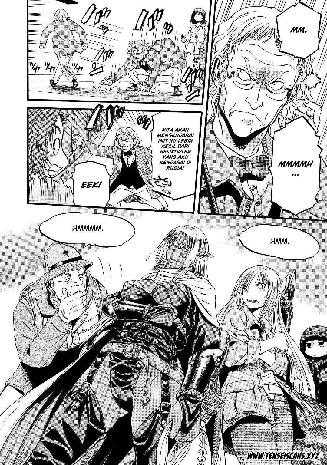 Gate – Jietai Kare no Chi nite, Kaku Tatakeri Chapter 92 Bahasa Indonesia