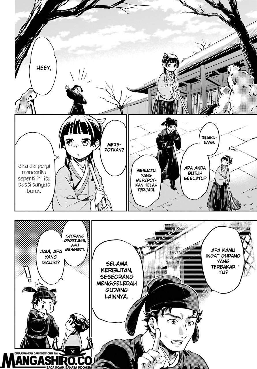 Kusuriya no Hitorigoto Chapter 31 Bahasa Indonesia