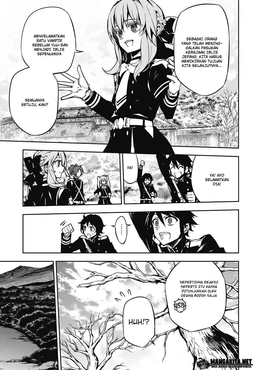 Owari no Seraph Chapter 43 Bahasa Indonesia