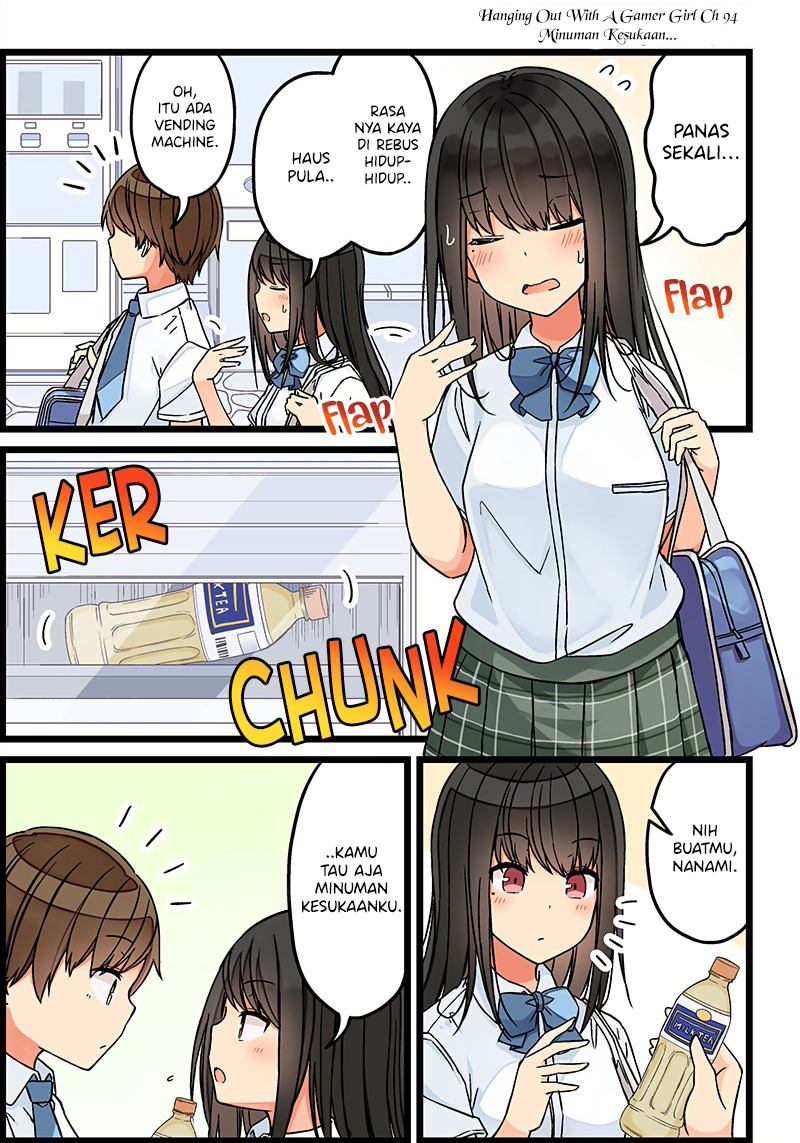 Hanging Out with a Gamer Girl Chapter 94 Bahasa Indonesia