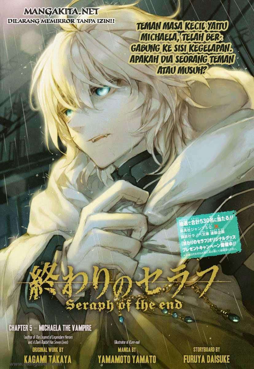 Owari no Seraph Chapter 5 Bahasa Indonesia