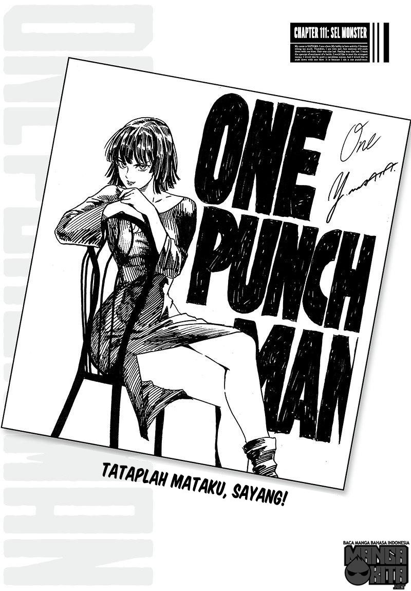 One Punch-Man Chapter 111-112 Bahasa Indonesia