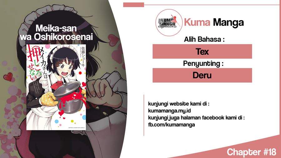 Meika-san Can’t Conceal Her Emotions Chapter 18 Bahasa Indonesia
