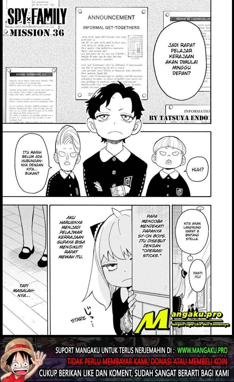 Spy X Family Chapter 36 Bahasa Indonesia