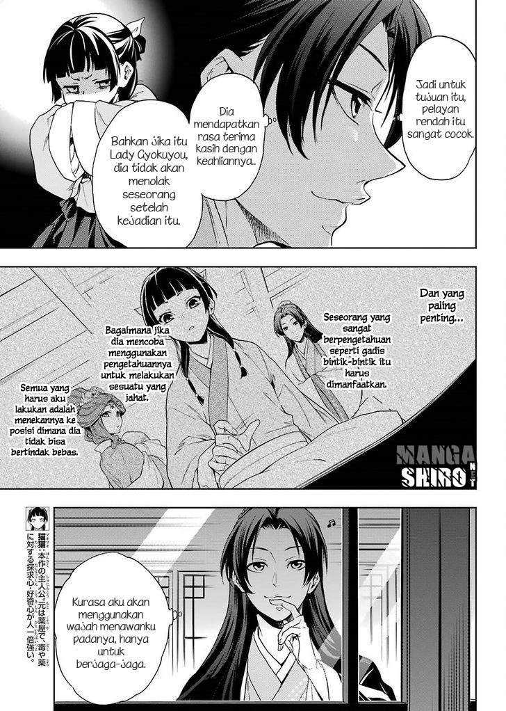 Kusuriya no Hitorigoto Chapter 02 Bahasa Indonesia