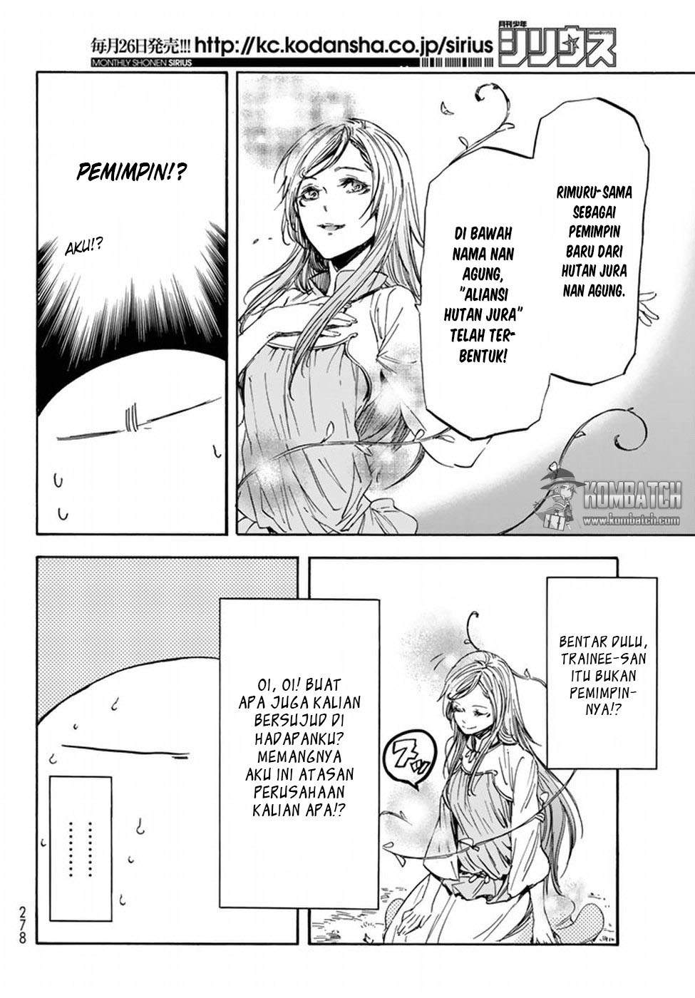 Tensei Shitara Slime Datta Ken Chapter 26 Bahasa Indonesia