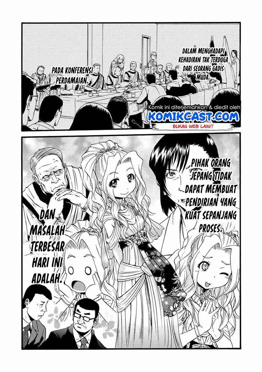 Gate – Jietai Kare no Chi nite, Kaku Tatakeri Chapter 110 Bahasa Indonesia