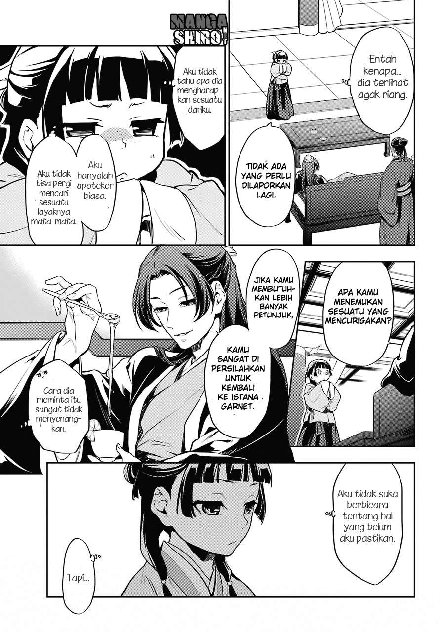 Kusuriya no Hitorigoto Chapter 16 Bahasa Indonesia