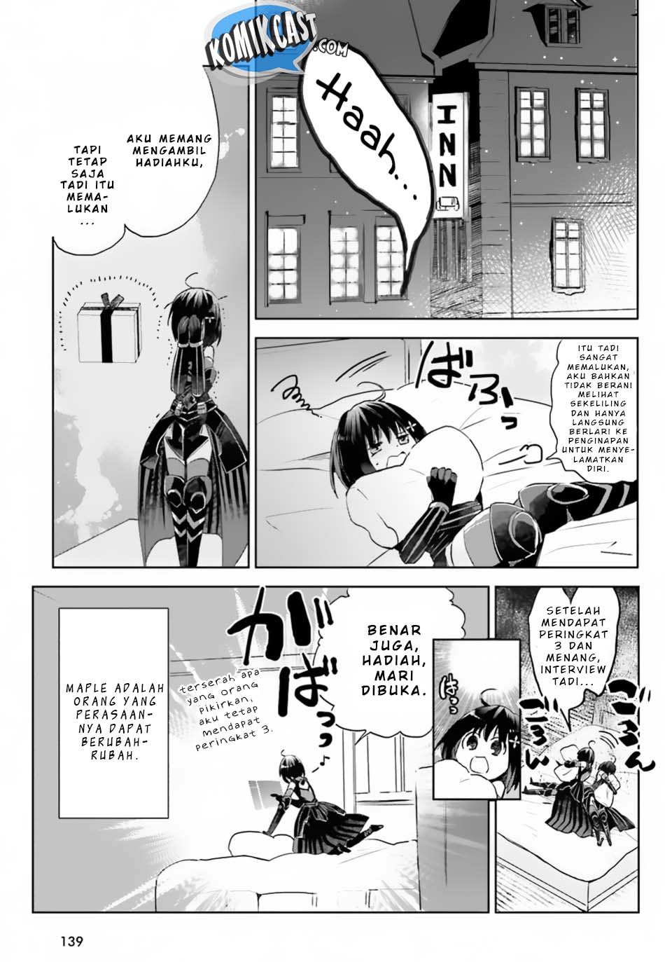 Itai no wa Iya nanode Bougyo-Ryoku ni Kyokufuri Shitai to Omoimasu Chapter 04 Bahasa Indonesia