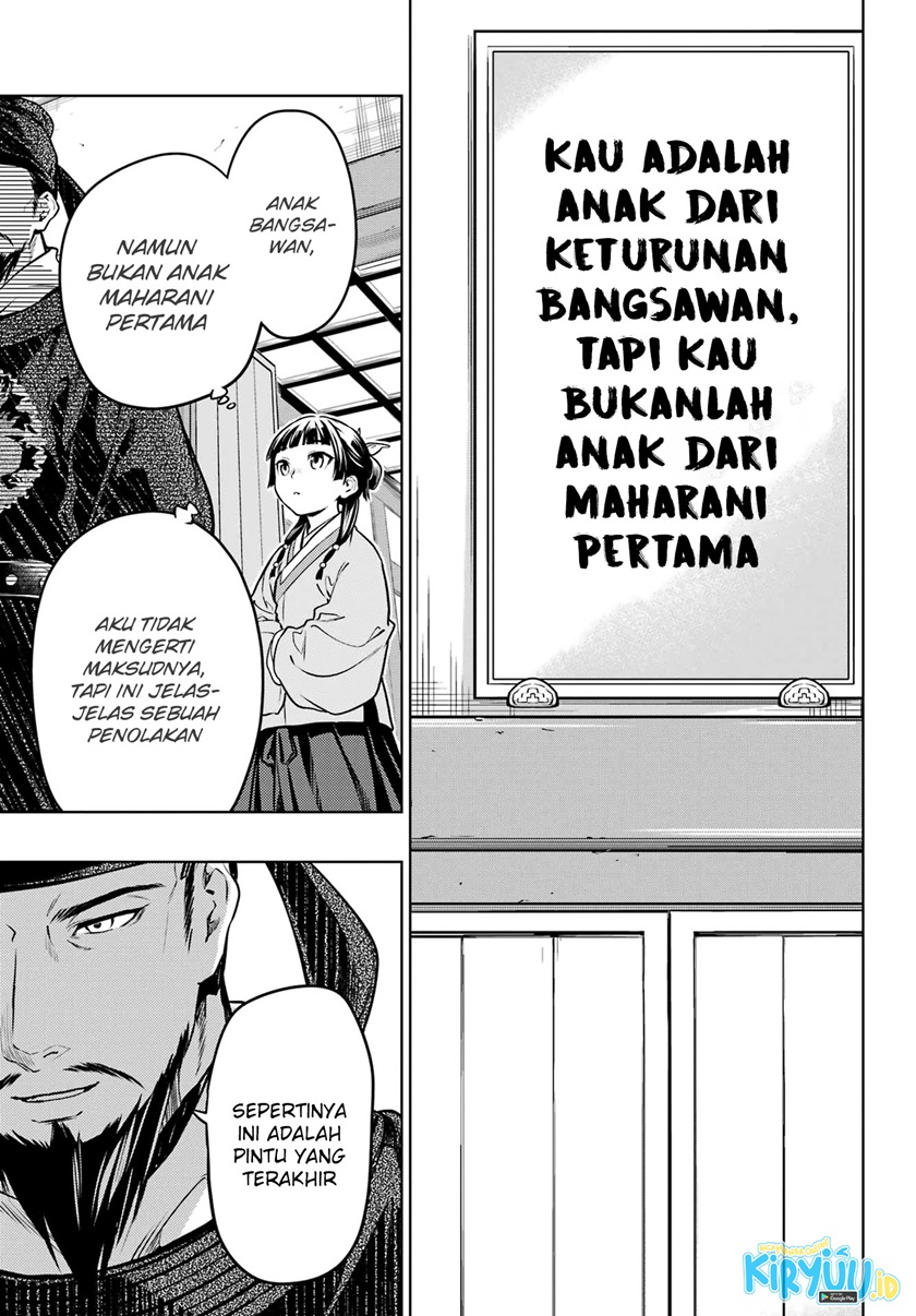 Kusuriya no Hitorigoto Chapter 53.1 Bahasa Indonesia