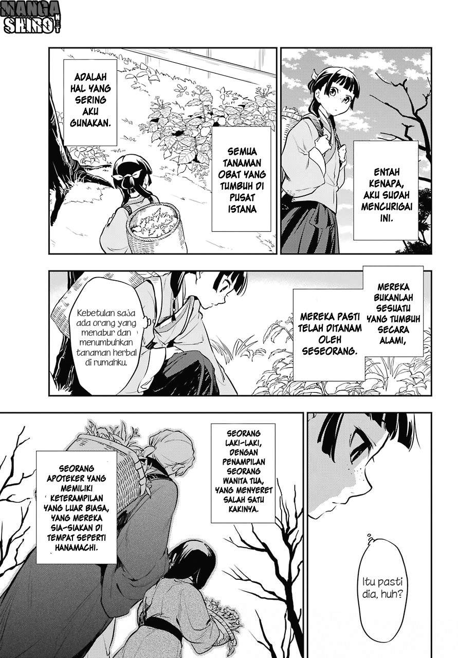 Kusuriya no Hitorigoto Chapter 16 Bahasa Indonesia