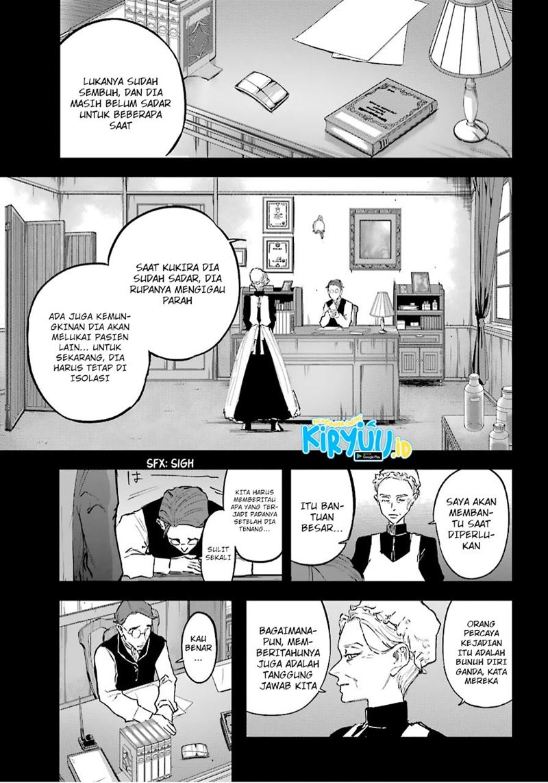 Akai Kiri no Naka kara Chapter 13.1 Bahasa Indonesia