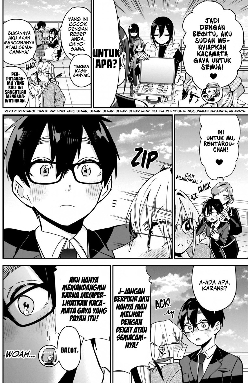 Kimi no Koto ga Dai Dai Dai Dai Daisuki na 100-nin no Kanojo Chapter 93 Bahasa Indonesia