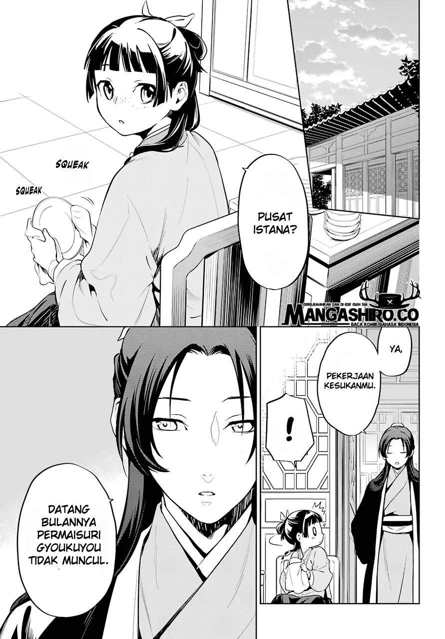 Kusuriya no Hitorigoto Chapter 34 Bahasa Indonesia