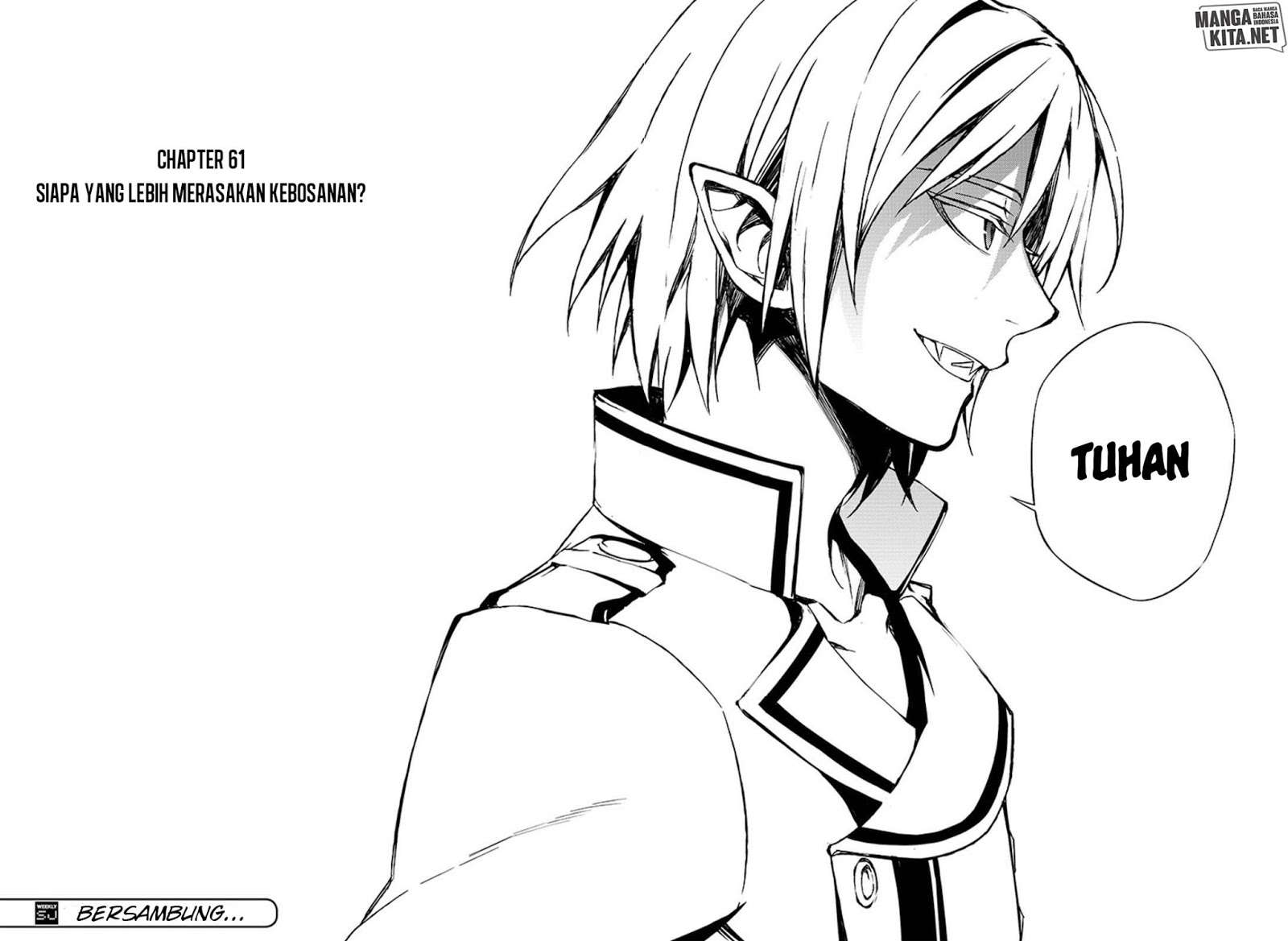 Owari no Seraph Chapter 61 Bahasa Indonesia