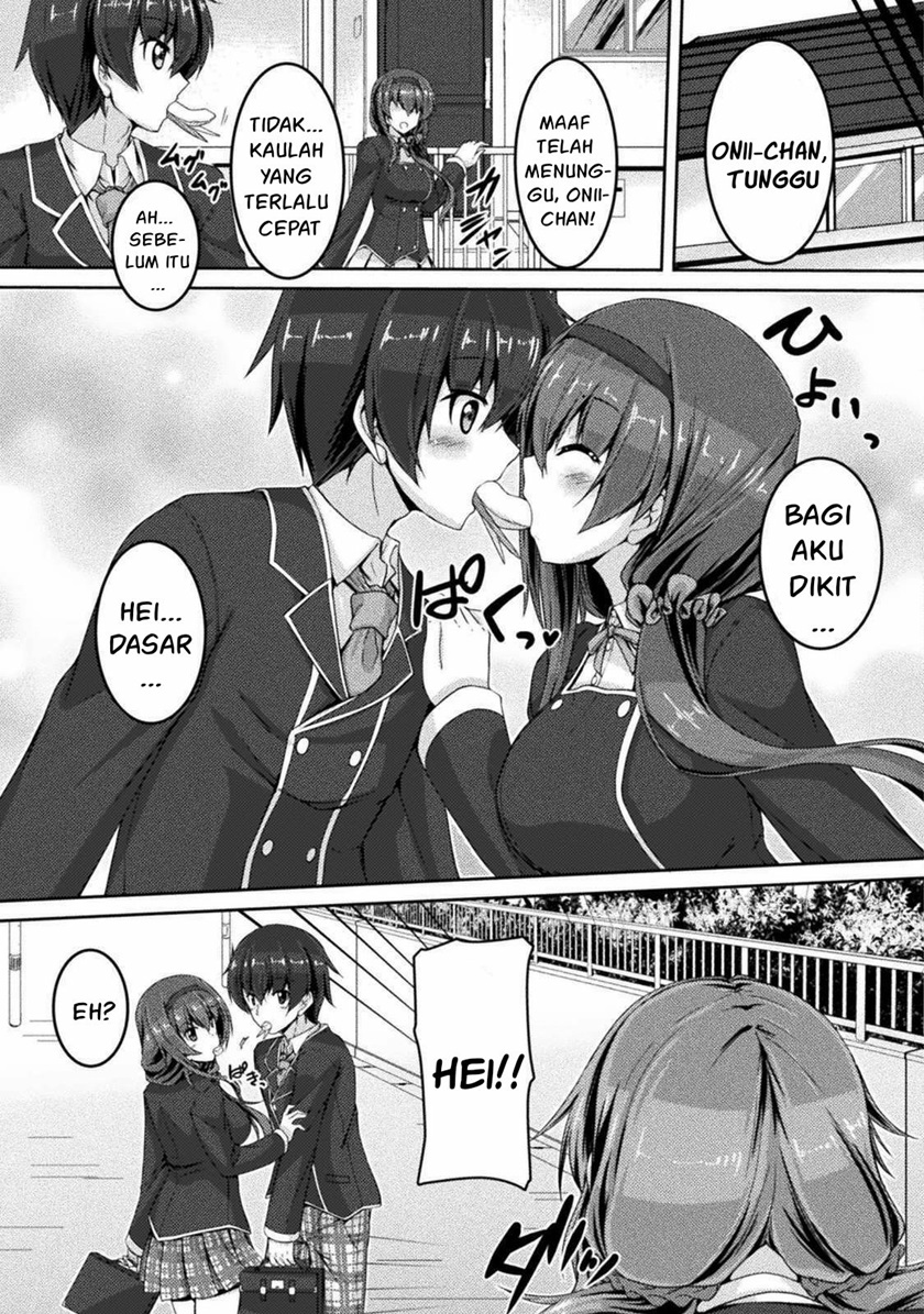 Yandere Imouto ni Aisaresugite Kozukuri Kankin Seikatsu Chapter 01 Bahasa Indonesia