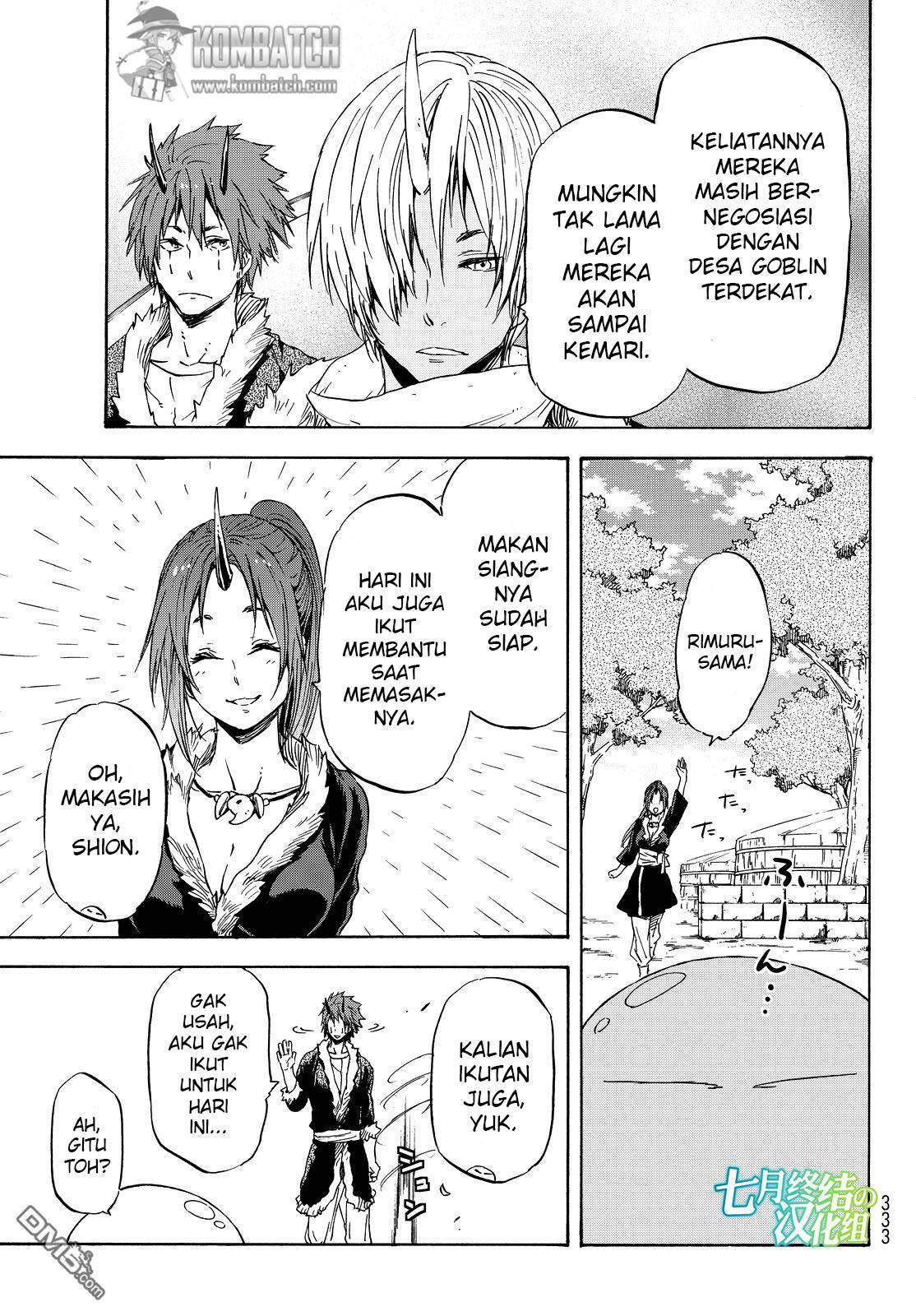 Tensei Shitara Slime Datta Ken Chapter 15 Bahasa Indonesia