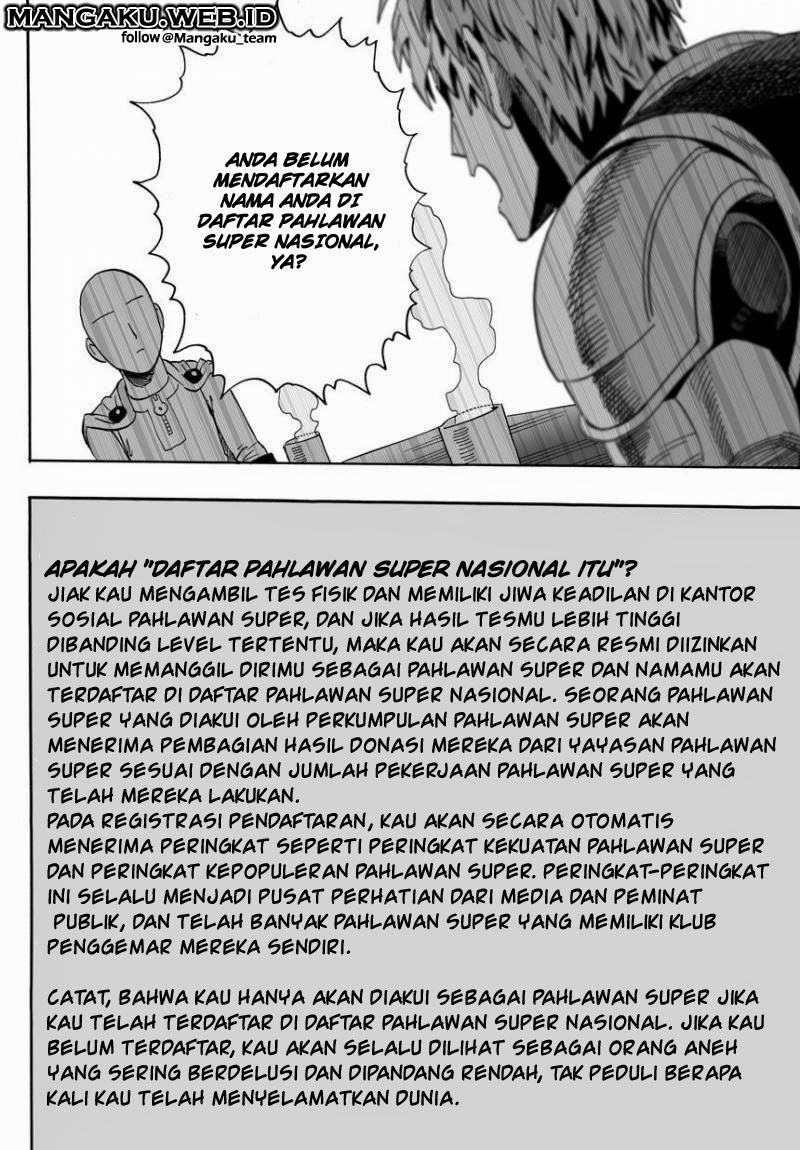 One Punch-Man Chapter 15 Bahasa Indonesia