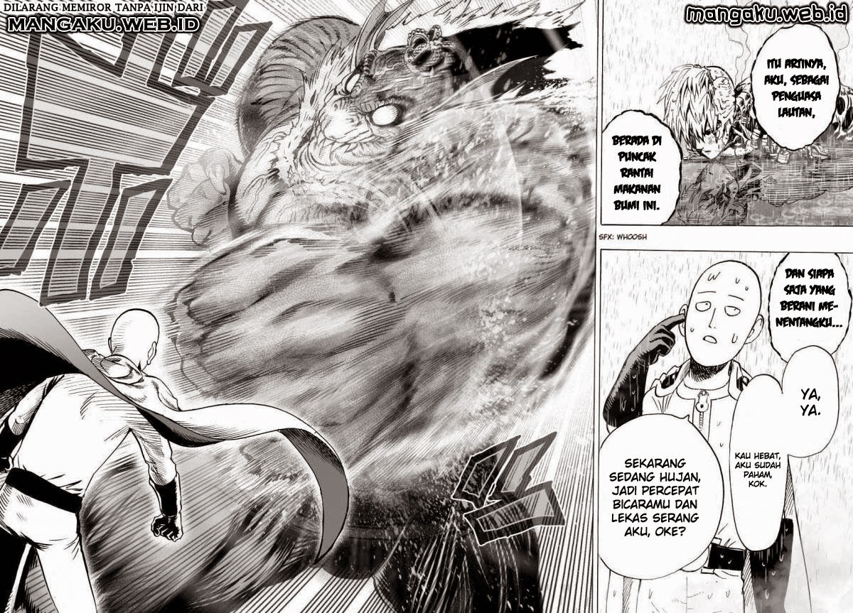 One Punch-Man Chapter 34-35 Bahasa Indonesia