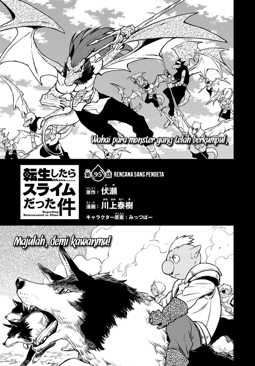 Tensei Shitara Slime Datta Ken Chapter 95 Bahasa Indonesia