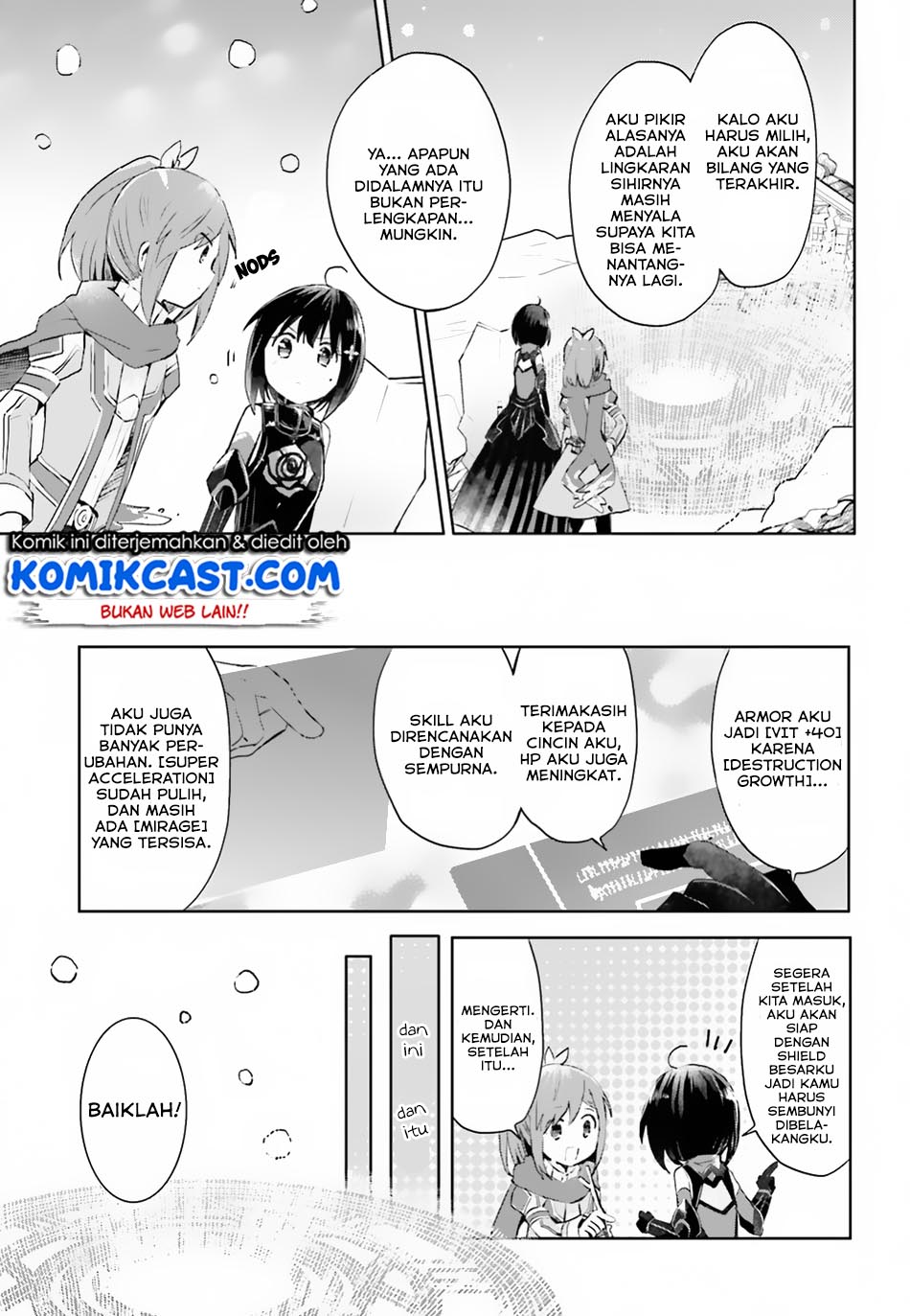 Itai no wa Iya nanode Bougyo-Ryoku ni Kyokufuri Shitai to Omoimasu Chapter 11 Bahasa Indonesia