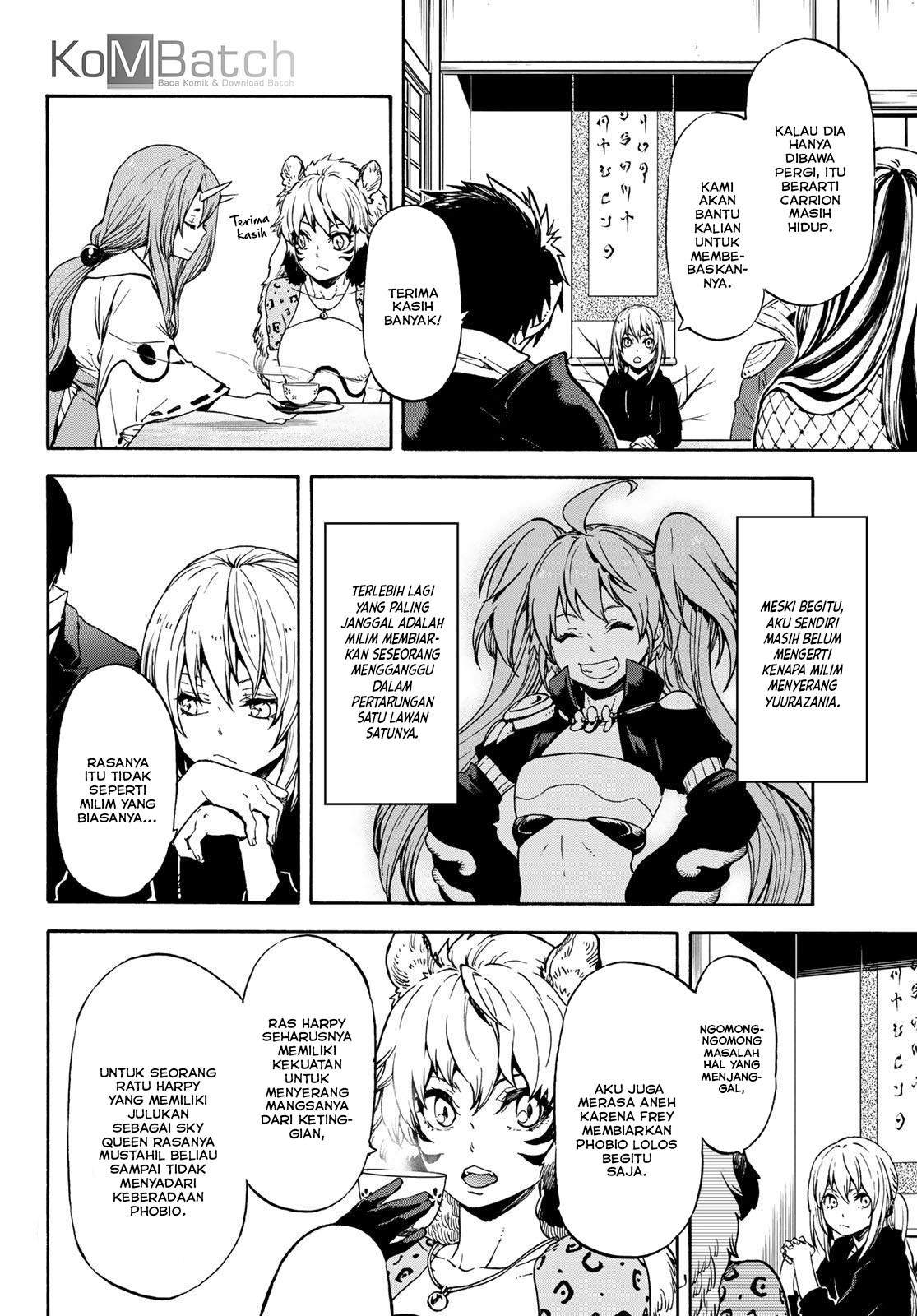 Tensei Shitara Slime Datta Ken Chapter 70 Bahasa Indonesia