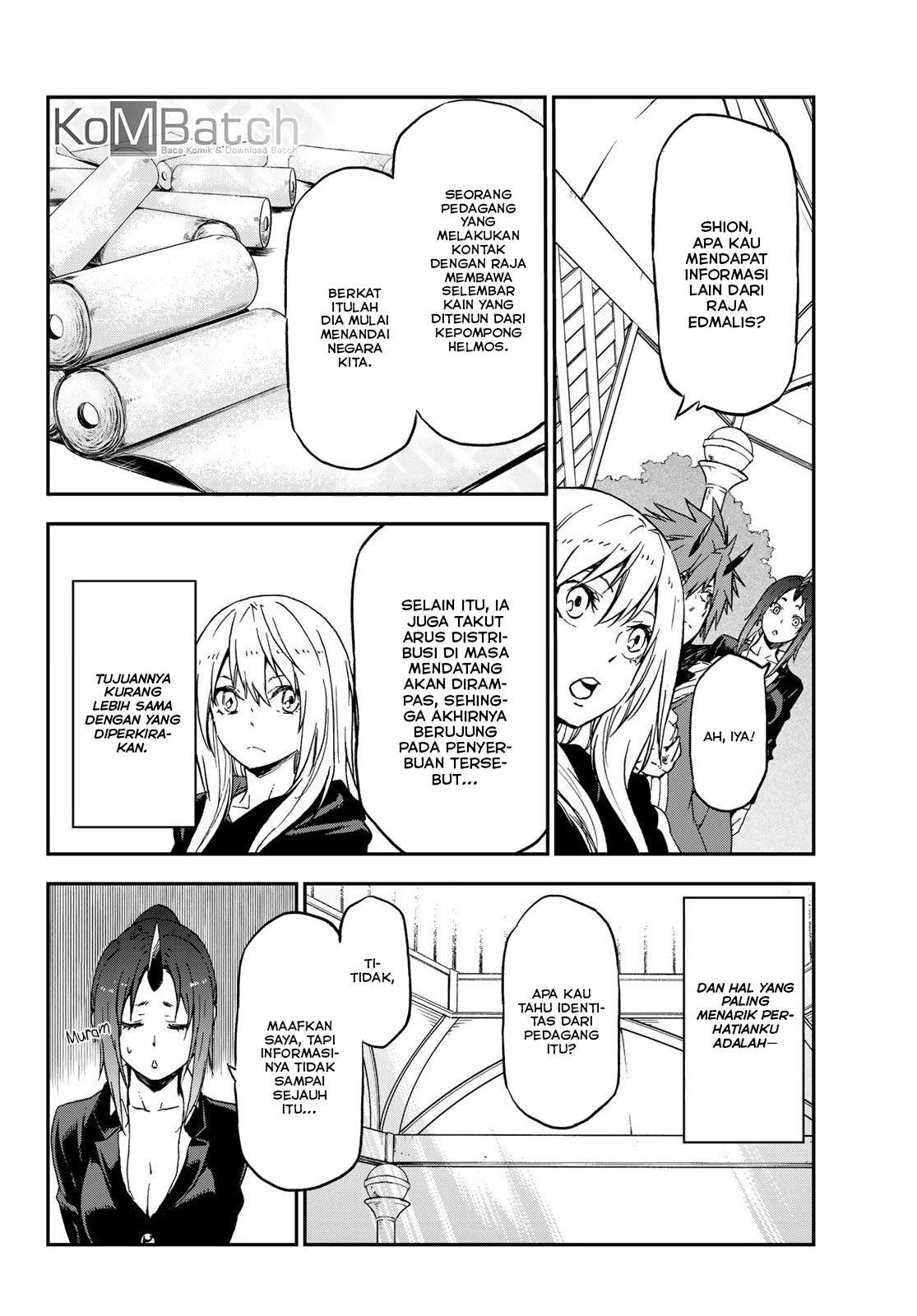 Tensei Shitara Slime Datta Ken Chapter 75 Bahasa Indonesia