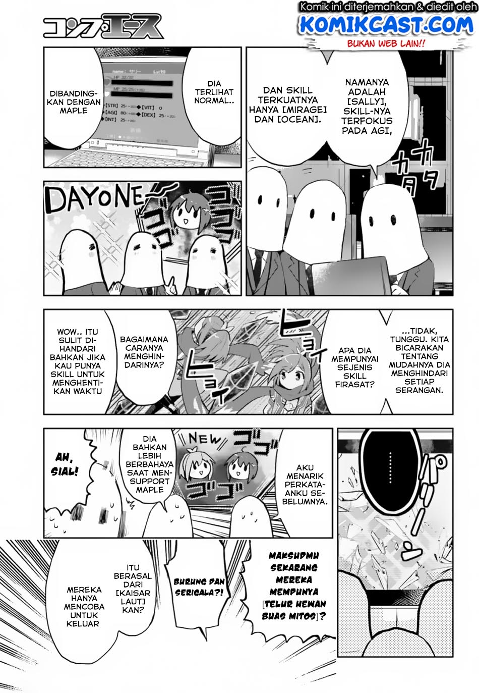 Itai no wa Iya nanode Bougyo-Ryoku ni Kyokufuri Shitai to Omoimasu Chapter 12.1 Bahasa Indonesia