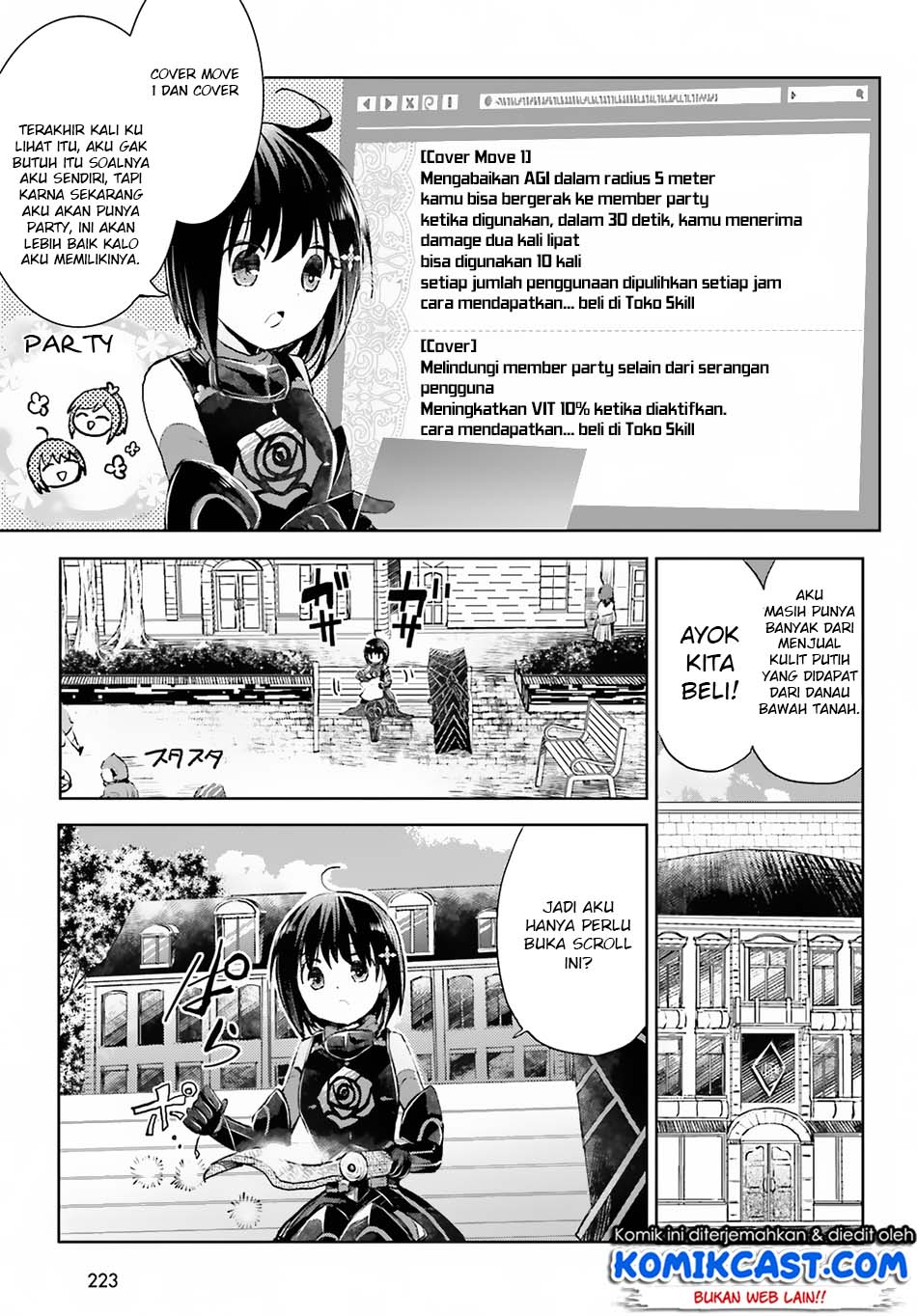 Itai no wa Iya nanode Bougyo-Ryoku ni Kyokufuri Shitai to Omoimasu Chapter 08 Bahasa Indonesia