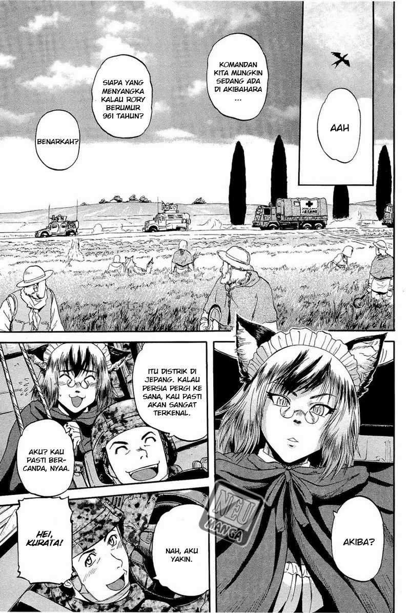 Gate – Jietai Kare no Chi nite, Kaku Tatakeri Chapter 20 Bahasa Indonesia