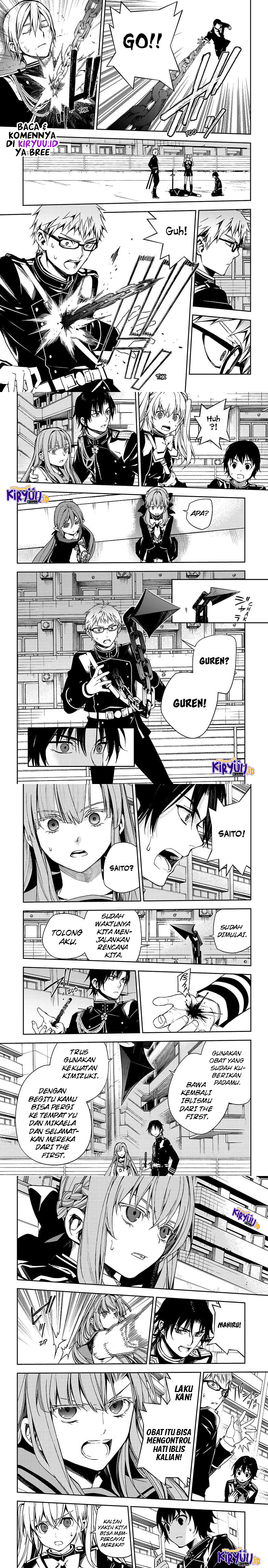 Owari no Seraph Chapter 107 Bahasa Indonesia