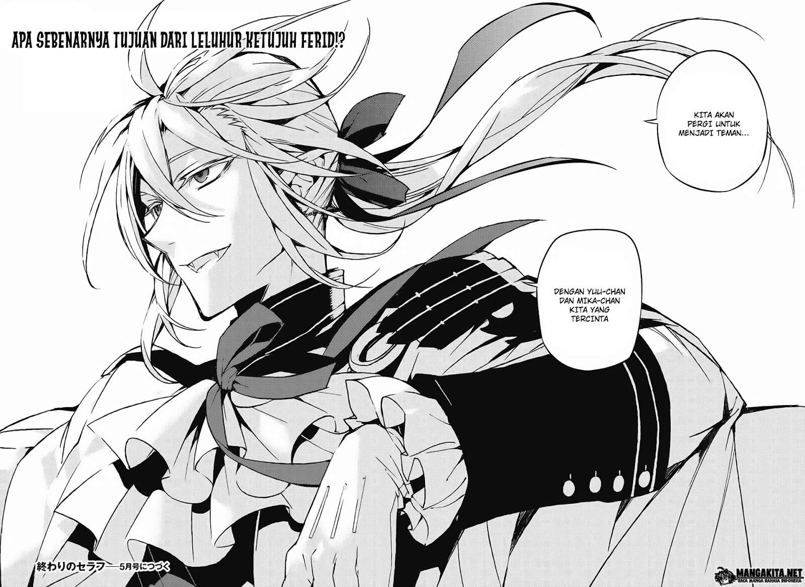 Owari no Seraph Chapter 43 Bahasa Indonesia