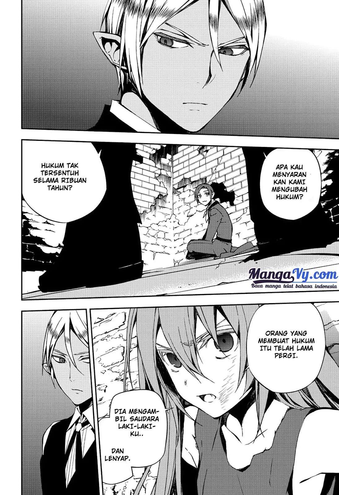 Owari no Seraph Chapter 68 Bahasa Indonesia