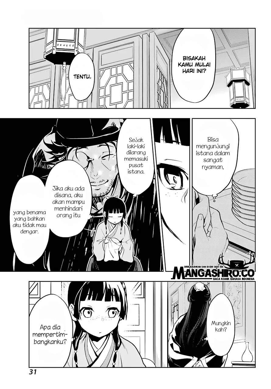 Kusuriya no Hitorigoto Chapter 34 Bahasa Indonesia