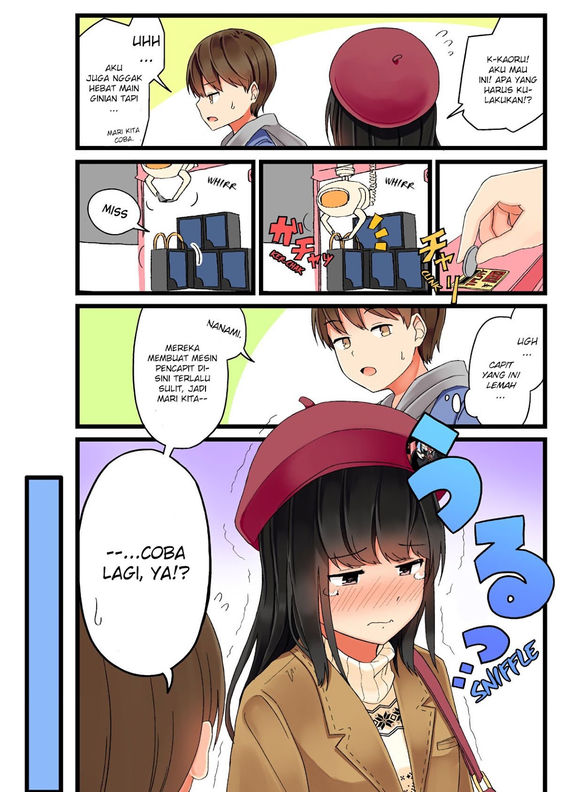Hanging Out with a Gamer Girl Chapter 03 Bahasa Indonesia