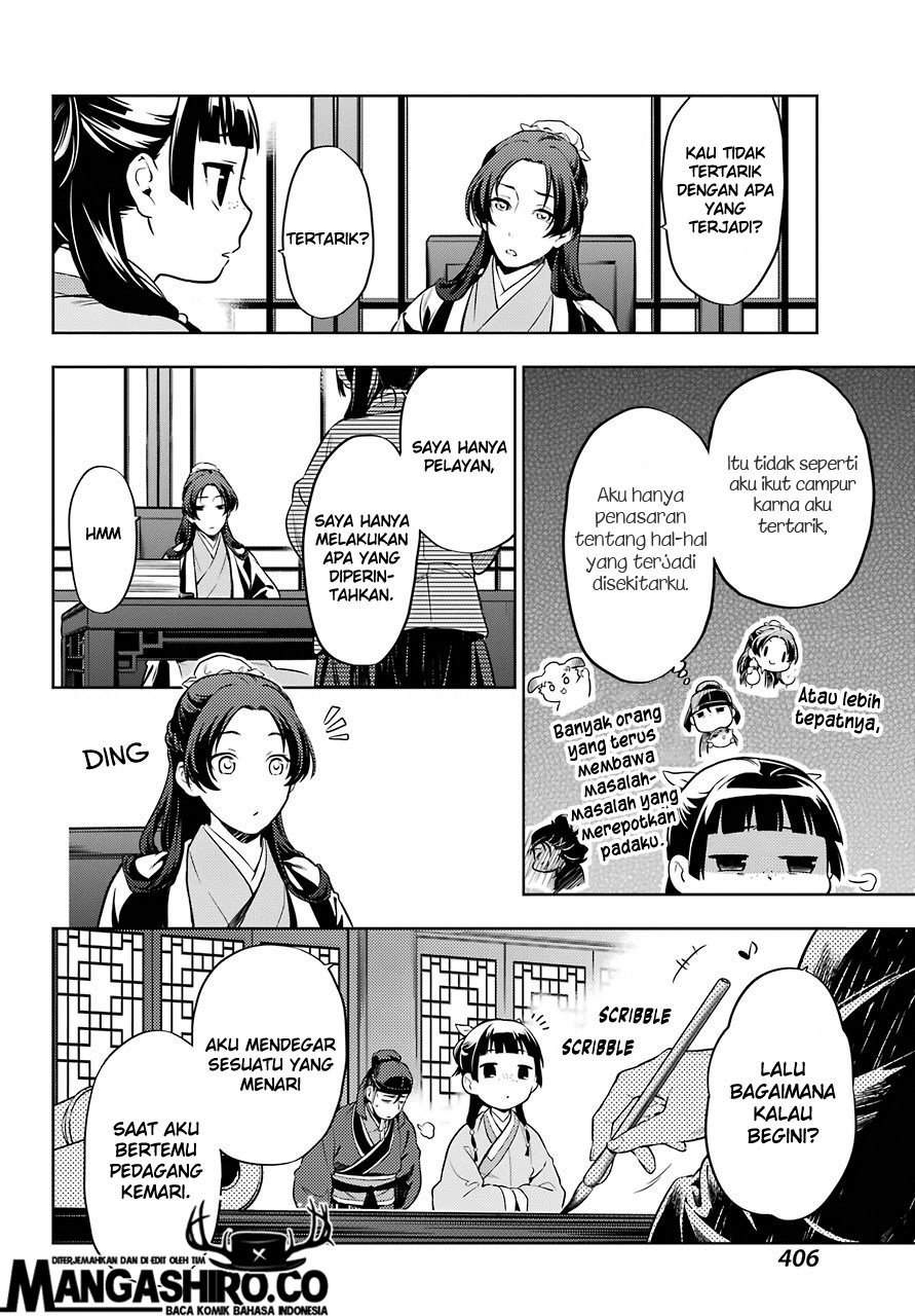 Kusuriya no Hitorigoto Chapter 31 Bahasa Indonesia