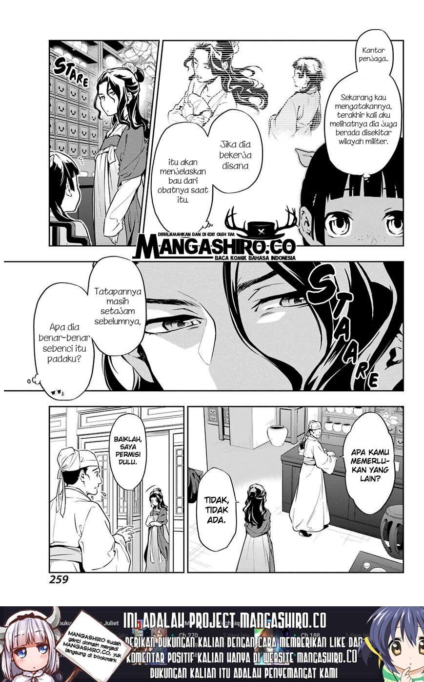 Kusuriya no Hitorigoto Chapter 30 Bahasa Indonesia