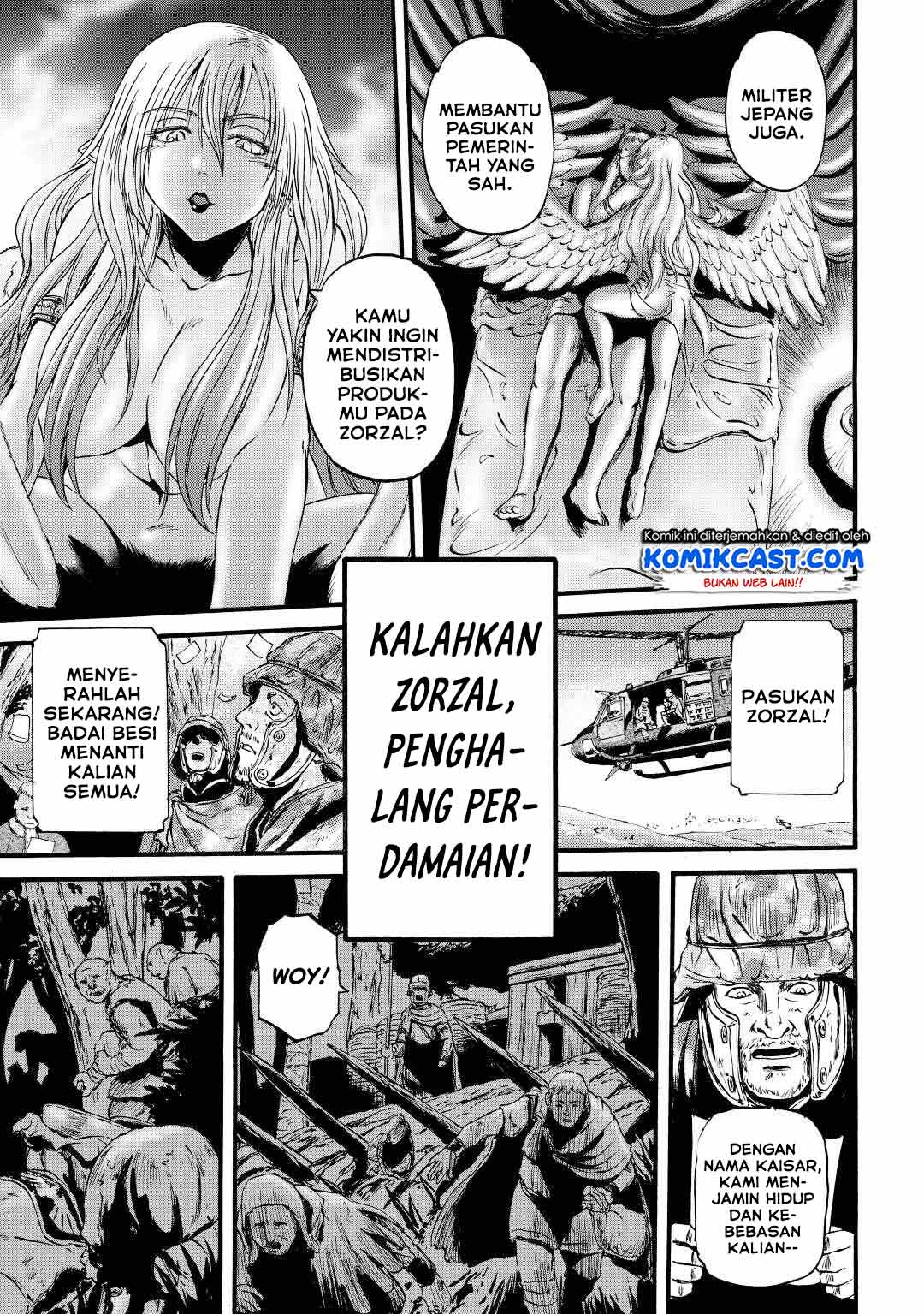 Gate – Jietai Kare no Chi nite, Kaku Tatakeri Chapter 112 Bahasa Indonesia