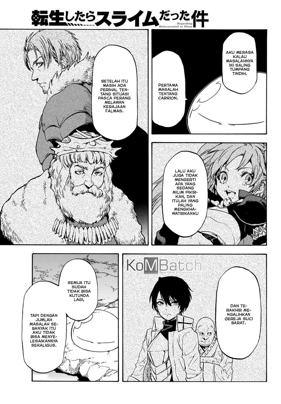 Tensei Shitara Slime Datta Ken Chapter 70 Bahasa Indonesia