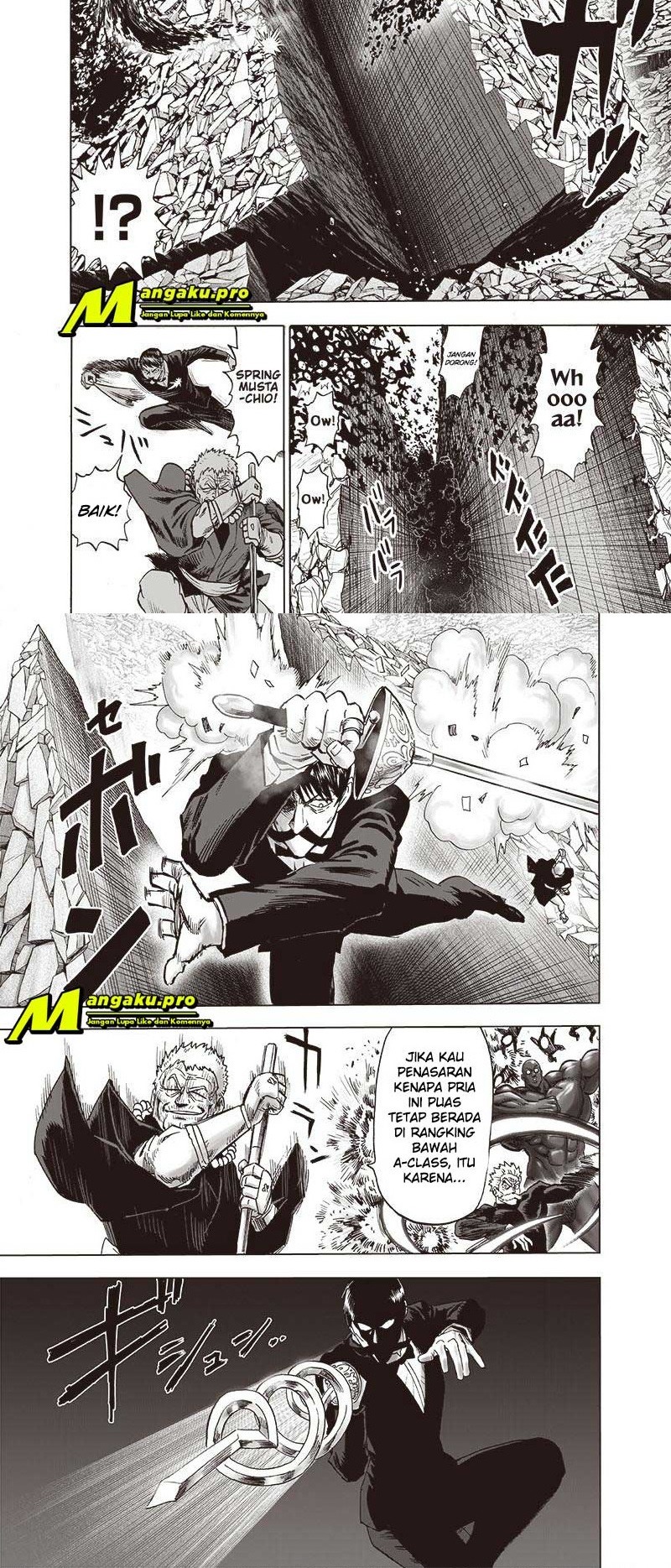 One Punch-Man Chapter 196 Bahasa Indonesia